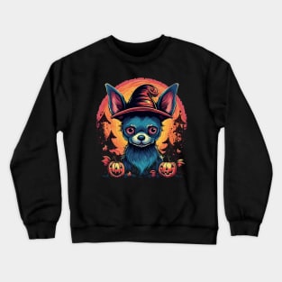 Chihuahua Halloween Crewneck Sweatshirt